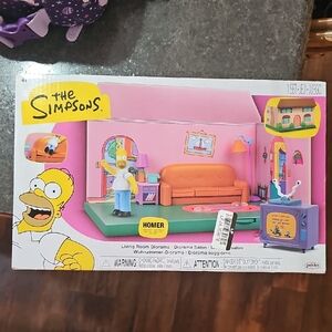 The Simpsons Living Room Diorama Playset